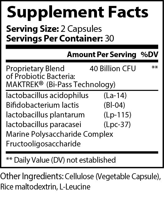 Probiotics 40 Billion CFU