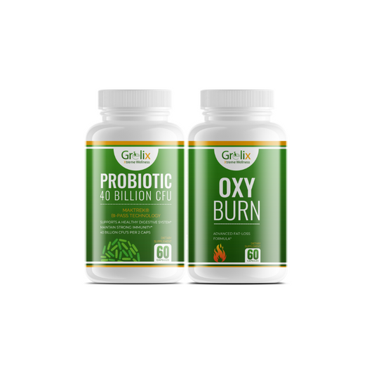 Probiotics 40 Billion CFU and Oxy Burn