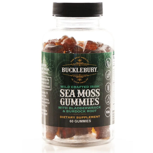 Wildcrafted Irish Sea Moss Gummies 60 Count